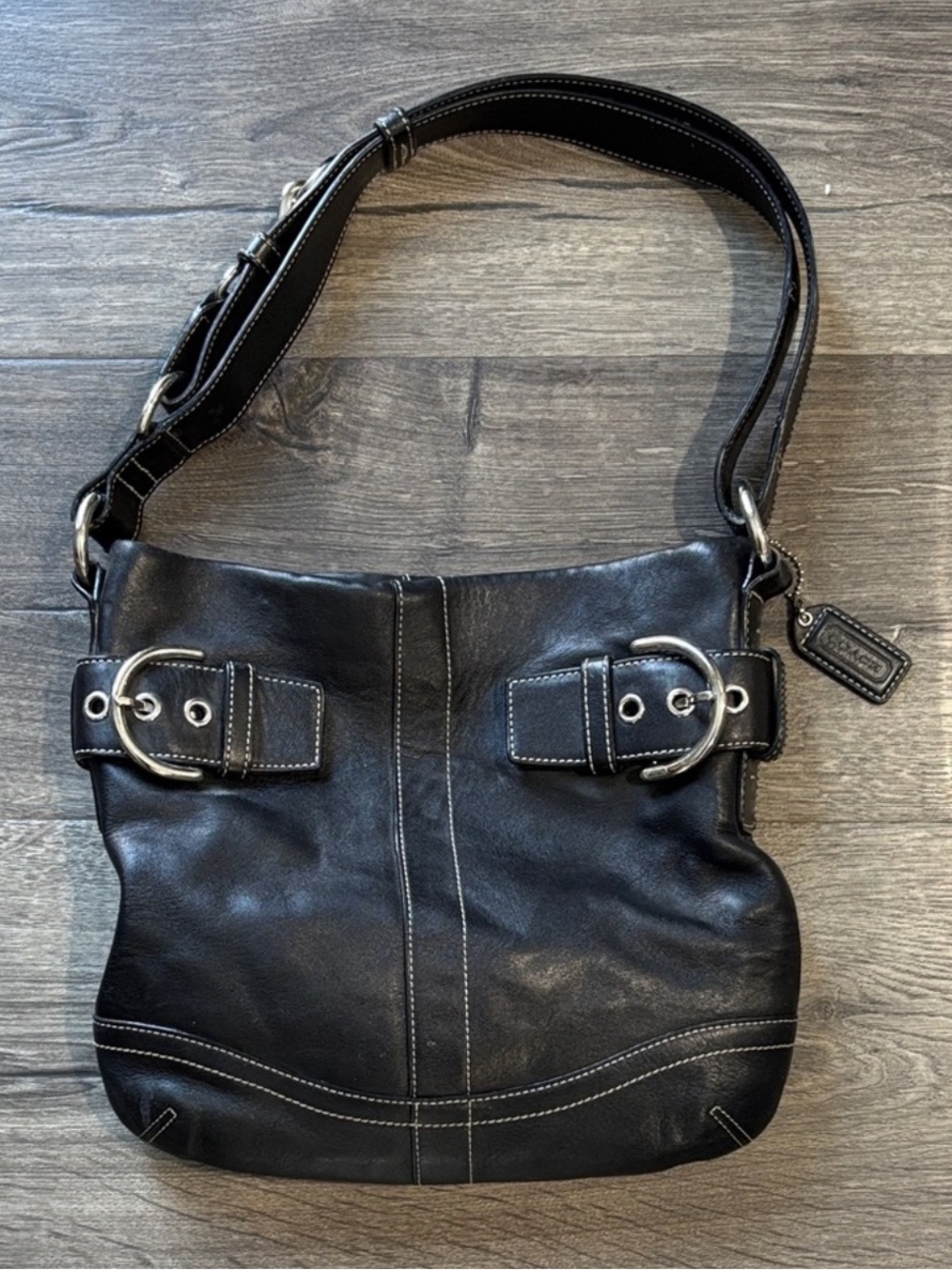 Coach Black Shoulder Bag